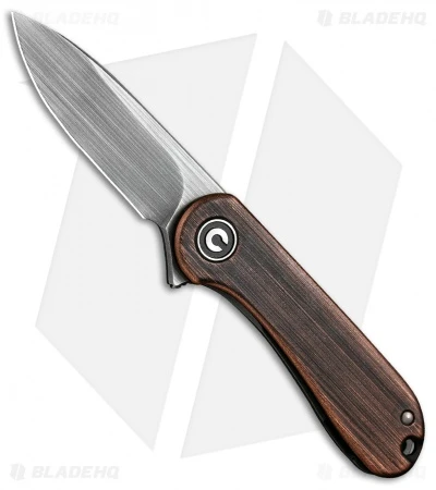 CIVIVI Mini Elementum Frame Lock Knife Hand-Rubbed Copper (1.8" Gray) 1 CIVIVI Mini Elementum Frame Lock Knife Hand-Rubbed Copper (1.8" Gray)