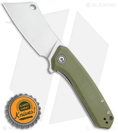 CIVIVI Mini Mastodon Liner Lock Knife OD Green G-10 (3" Stonewash) 4 CIVIVI Mini Mastodon Liner Lock Knife OD Green G-10 (3" Stonewash) - Image 4