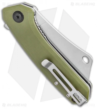 CIVIVI Mini Mastodon Liner Lock Knife OD Green G-10 (3" Stonewash) 3 CIVIVI Mini Mastodon Liner Lock Knife OD Green G-10 (3" Stonewash) - Image 3