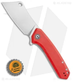 CIVIVI Mini Mastodon Liner Lock Knife Red G-10 (3" Stonewash) -Civivi Knives Store CIVIVI Mini Mastodon Liner Lock Knife Red G 10 3 Stonewash C2011B BHQ 115278 LS Bottlecap