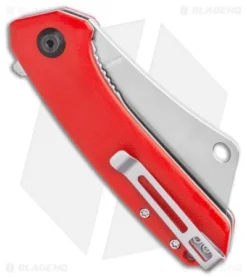 CIVIVI Mini Mastodon Liner Lock Knife Red G-10 (3" Stonewash) -Civivi Knives Store CIVIVI Mini Mastodon Liner Lock Knife Red G 10 3 Stonewash C2011B BHQ 115278 LS Side
