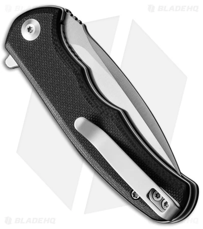 CIVIVI Mini Praxis Flipper Liner Lock Knife Black G-10 (2.98" Satin D2) 2 CIVIVI Mini Praxis Flipper Liner Lock Knife Black G-10 (2.98" Satin D2) - Image 2