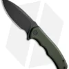 CIVIVI Mini Praxis Flipper Liner Lock Knife OD Green G-10 (2.98" BW D2)