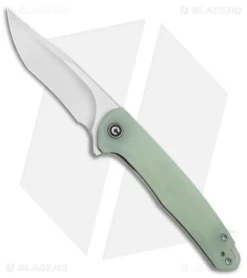 CIVIVI Mini Sandbar Liner Lock Knife Natural Jade G-10 (2.9" Satin ) C20011-2
