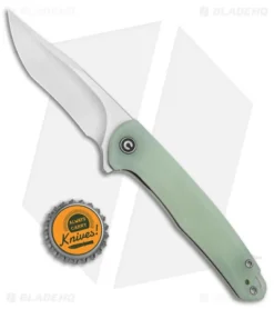 CIVIVI Mini Sandbar Liner Lock Knife Natural Jade G-10 (2.9" Satin ) C20011-2 -Civivi Knives Store CIVIVI Mini Sandbar LL Knife Natural Jade G 10 Satin BHQ 142902 jr bottlecap