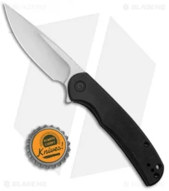 CIVIVI NOx Frame Lock Knife Black Stainless Steel (2.8" Satin) -Civivi Knives Store CIVIVI Nox FL Black SS Satin C2110B BHQ 120912 jr bottlecap