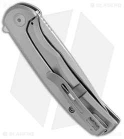 CIVIVI NOx Frame Lock Knife Gray Stainless Steel (2.8" Satin) 6 CIVIVI NOx Frame Lock Knife Gray Stainless Steel (2.8" Satin) -Civivi Knives Store CIVIVI Nox FL Gray SS Satin C2110A BHQ 120911 jr side
