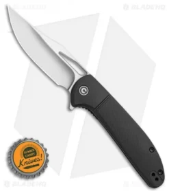 CIVIVI Ortis Liner Lock Knife Black FRN (3.2 SW) C2013B -Civivi Knives Store CIVIVI Ortis Liner Lock Knife Black FRN 3.2 SW C2013B BHQ 115973 LS Bottlecap