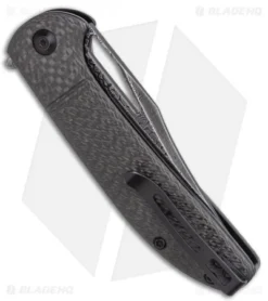 CIVIVI Ortis Liner Lock Knife Twill CF (3.25" Black Damascus) C2013DS-1 6 CIVIVI Ortis Liner Lock Knife Twill CF (3.25" Black Damascus) C2013DS-1 -Civivi Knives Store CIVIVI Ortis Liner Lock Knife Twill CF 3.2 Black Damascus C2013DS 1 BHQ 115976 LS Side