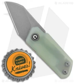 CIVIVI Ostap Hel Ki-V Slip Joint Knife Natural G-10 (1.5" Stonewash) -Civivi Knives Store CIVIVI Ostap Hel Ki V SJ Natural G 10 SW BHQ 120922 jr bottlecap
