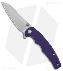 CIVIVI P87 Folder Liner Lock Knife Purple G-10 (2.9" Bead Blast) C21043-2