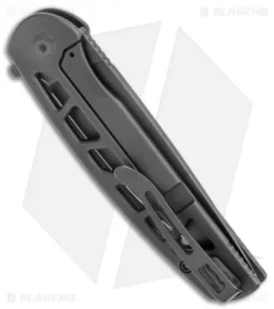 CIVIVI Perf Skeletonized Frame Lock Knife Black Steel (3.1" Black) 6 CIVIVI Perf Skeletonized Frame Lock Knife Black Steel (3.1" Black) -Civivi Knives Store CIVIVI Perf Skeletonized FL Black Steel Black BHQ 120918 jr side