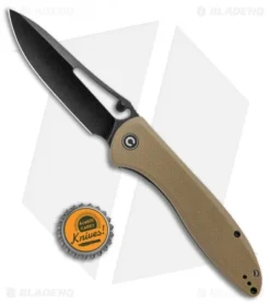 CIVIVI Picaro Liner Lock Knife Tan G-10 (3.94" Black Stonewash) 7 CIVIVI Picaro Liner Lock Knife Tan G-10 (3.94" Black Stonewash) -Civivi Knives Store CIVIVI Picarto LL Tan G 10 Black SW C916B BHQ 105670 jr bottlecap