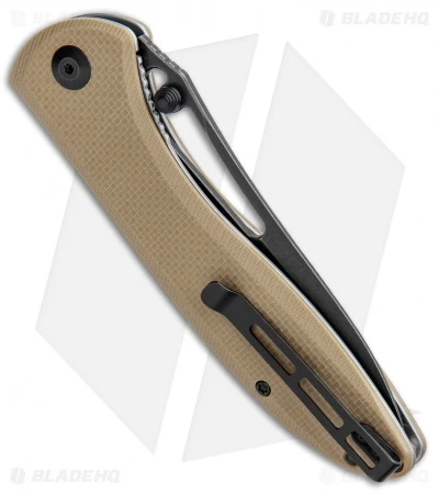 CIVIVI Picaro Liner Lock Knife Tan G-10 (3.94" Black Stonewash) 3 CIVIVI Picaro Liner Lock Knife Tan G-10 (3.94" Black Stonewash) - Image 3