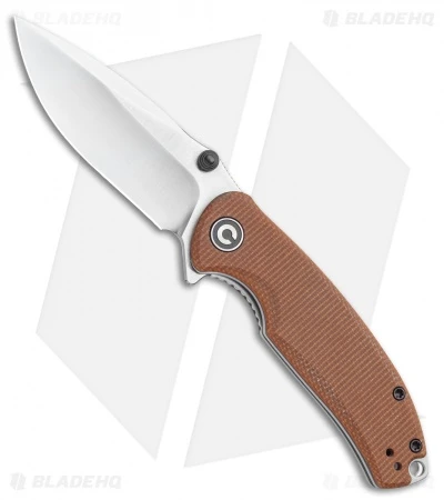 CIVIVI Pintail Liner Lock Knife Brown Micarta (3" Satin) C2020A 1 CIVIVI Pintail Liner Lock Knife Brown Micarta (3" Satin) C2020A