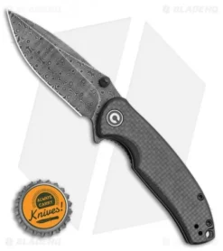 CIVIVI Pintail Liner Lock Knife Twill CF/Black G-10 (3" Damascus) C2020DS-1 7 CIVIVI Pintail Liner Lock Knife Twill CF/Black G-10 (3" Damascus) C2020DS-1 -Civivi Knives Store CIVIVI Pintail Liner Lock Knife Twill CF Black G 10 3.00 Damascus C2020DS 1 BHQ 118012 LS Bottlecap