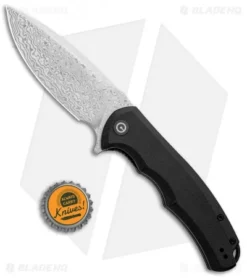 CIVIVI Praxis Flipper Liner Lock Knife Black G-10 (3.75" Damascus) -Civivi Knives Store CIVIVI Praxis Flipper LL Black G 10 Chinese Damascus C803DS BHQ 97968 jr bottlecap
