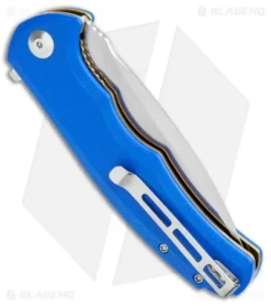 CIVIVI Praxis Flipper Liner Lock Knife Blue G-10 (3.75" Satin) C803E -Civivi Knives Store CIVIVI Praxis Flipper LL Blue G 10 Satin C803E BHQ 110939 jr side