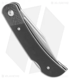 CIVIVI Rustic Gent Lock Back Knife Black G10/CF (2.97" Damascus) C914DS-1 7 CIVIVI Rustic Gent Lock Back Knife Black G10/CF (2.97" Damascus) C914DS-1 -Civivi Knives Store CIVIVI Rustic Gent LB Black G 10 CF Damascus C914DS 1 BHQ 109015 jr side