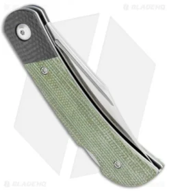 CIVIVI Rustic Gent Lock Back Knife Green Micarta/CF (2.97" Satin D2) C914B -Civivi Knives Store CIVIVI Rustic Gent Lock Back Green Micarta CF Satin C914B BHQ 104232 jr bottlecap