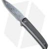 CIVIVI Savant Frame Lock Knife Black G-10/Twill CF (3.5" Damascus) C20063B-DS1