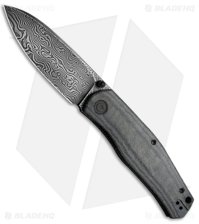 CIVIVI Sokoke Liner Lock Knife Black Micarta (3.35" Dama) C22007-DS1 1 CIVIVI Sokoke Liner Lock Knife Black Micarta (3.35" Dama) C22007-DS1