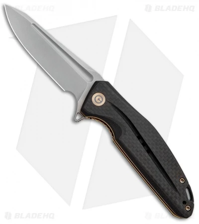 CIVIVI Statera Flipper Liner Lock Knife Black Carbon Fiber (3.5" SW) C901C 1 CIVIVI Statera Flipper Liner Lock Knife Black Carbon Fiber (3.5" SW) C901C