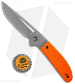 CIVIVI Trailblazer Slip Joint Knife Orange G10 (3" Stonewash) C2018A 7 CIVIVI Trailblazer Slip Joint Knife Orange G10 (3" Stonewash) C2018A -Civivi Knives Store CIVIVI Trailblazer SJ Orange G 10 Gray C2018A BHQ 116971 jr bottlecap