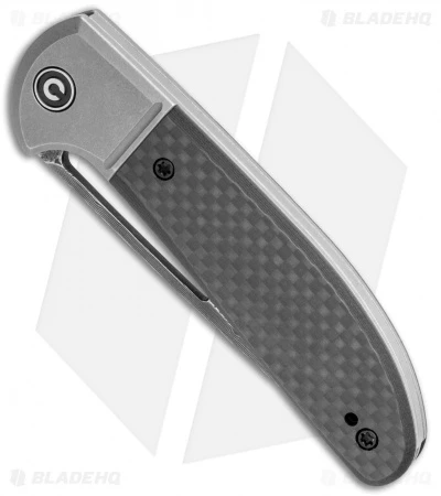 CIVIVI Trailblazer Slip Joint Knife Carbon Fiber (3" Damascus) C2018DS-1 2 CIVIVI Trailblazer Slip Joint Knife Carbon Fiber (3" Damascus) C2018DS-1 - Image 2