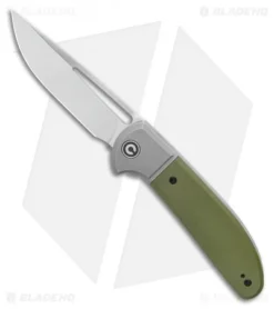 CIVIVI Trailblazer XL Slip Joint Knife OD Green G10 (3.5" Stonewash) C2101A
