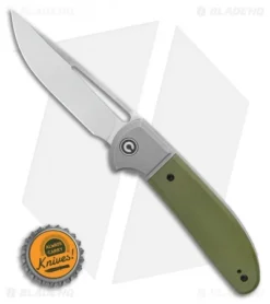 CIVIVI Trailblazer XL Slip Joint Knife OD Green G10 (3.5" Stonewash) C2101A -Civivi Knives Store CIVIVI Trailblazer XL Slip Joint Knife OD Green G10 3.5 Stonewash C2101A BHQ 122534 LS Bottlecap