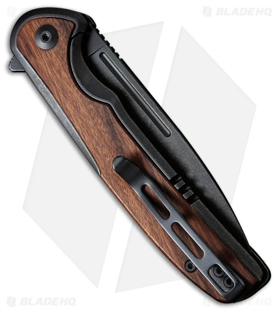 CIVIVI Voltaic Frame Lock Knife Black Steel/Cuibourtia (3.5" Black SW) C20060-1 2 CIVIVI Voltaic Frame Lock Knife Black Steel/Cuibourtia (3.5" Black SW) C20060-1 - Image 2