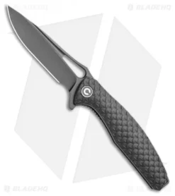 CIVIVI Wyvern Folding Flipper Knife Black FRN (3.5" Black)