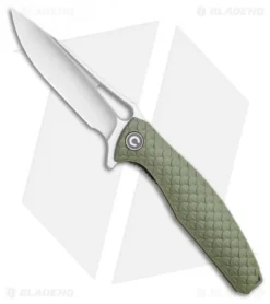 CIVIVI Wyvern Folding Flipper Knife OD Green FRN (3.5" Satin) C902A
