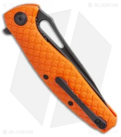 CIVIVI Wyvern Folding Flipper Knife Orange FRN (3.5" Black) -Civivi Knives Store CIVIVI Wyvern Folding Flipper Knife Orange FRN 3.5 Black C902G BHQ 115286 LS Side