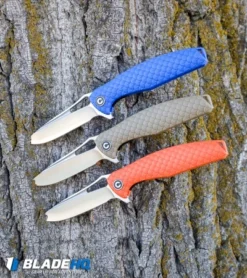 CIVIVI Wyvern Folding Flipper Knife Tan FRN (3.5" Satin) C902C -Civivi Knives Store CIVIVI Wyvern Folding Flipper Knife Orange FRN Satin C902D BHQ 100882 kp bark web 2