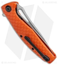 CIVIVI Wyvern Folding Flipper Knife Orange FRN (3.5" Satin) C902D -Civivi Knives Store CIVIVI Wyvern Folding Orange FRN Satin C902D BHQ 100882 jr side
