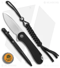 CIVIVI 3-Piece Gift Pack - Elementum C907A, Titanium Bead/Lanyard, C-Quill Pen -Civivi Knives Store Civivi 3pc Gift Pack BHQ 144922 td size