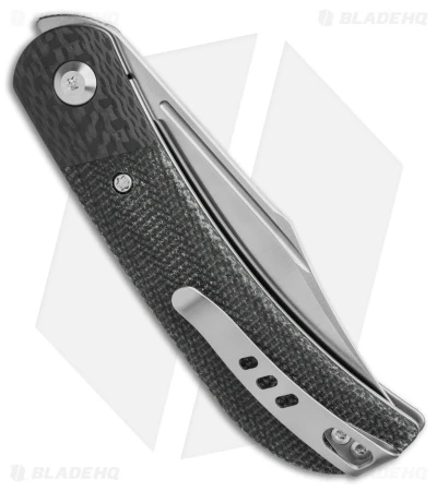 CIVIVI Appalachian Drifter 2 Liner Lock Knife Dark Green Micarta (3" Satin) 3 CIVIVI Appalachian Drifter 2 Liner Lock Knife Dark Green Micarta (3" Satin) - Image 3