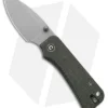 CIVIVI Baby Banter Liner Lock Knife Green Micarta (2.34" SW Nitro-V)