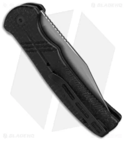 CIVIVI Cogent Button Lock Flipper Knife Coarse Black Micarta (3.5" BB) C20038D-7 6 CIVIVI Cogent Button Lock Flipper Knife Coarse Black Micarta (3.5" BB) C20038D-7 -Civivi Knives Store Civivi Cogent BL Flipper Knife Coarse Black Micarta 3in BB BHQ 145899 td side