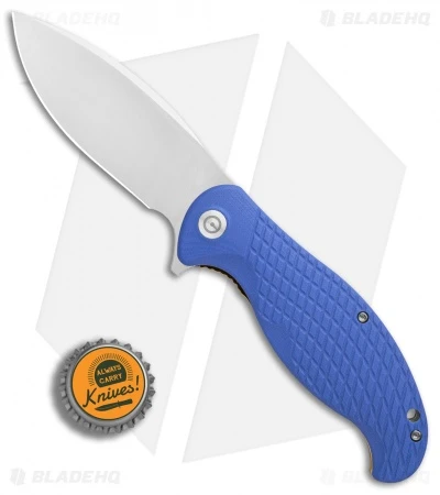 CIVIVI Naja Flipper Liner Lock Knife Blue G-10 (3.75" Satin) C802B 4 CIVIVI Naja Flipper Liner Lock Knife Blue G-10 (3.75" Satin) C802B - Image 4