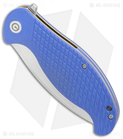 CIVIVI Naja Flipper Liner Lock Knife Blue G-10 (3.75" Satin) C802B 3 CIVIVI Naja Flipper Liner Lock Knife Blue G-10 (3.75" Satin) C802B - Image 3