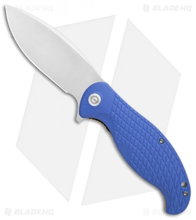CIVIVI Naja Flipper Liner Lock Knife Blue G-10 (3.75" Satin) C802B 1 CIVIVI Naja Flipper Liner Lock Knife Blue G-10 (3.75" Satin) C802B