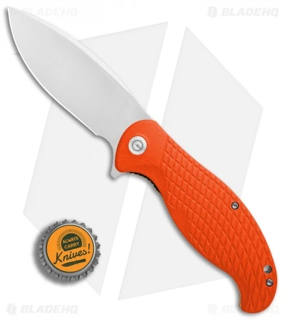 CIVIVI Naja Flipper Liner Lock Knife Orange G-10 (3.75" Satin) C802A 4 CIVIVI Naja Flipper Liner Lock Knife Orange G-10 (3.75" Satin) C802A - Image 4