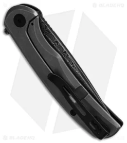 CIVIVI NOx Frame Lock Knife Marble Carbon Fiber/Steel Frame (2.8" Dark Damascus) -Civivi Knives Store Civivi Nox Frame Lock Knife Marble Carbon Fiber Steel Frame 2in Dark Damascus BHQ 139465 td side