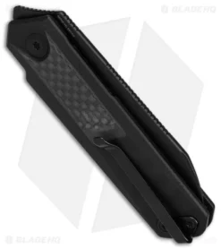 CIVIVI Ostap Hel Ki-V Plus Liner Lock Knife CF (2.5" Black SW ) C20005B-3 6 CIVIVI Ostap Hel Ki-V Plus Liner Lock Knife CF (2.5" Black SW ) C20005B-3 -Civivi Knives Store Civivi Ostap Hel KIV Plus LLk CF 2in Black SW BHQ 151748 td side