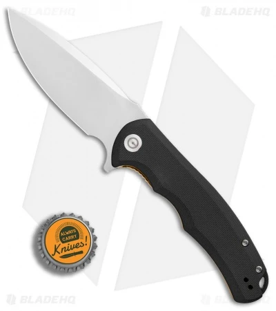 CIVIVI Praxis Flipper Liner Lock Knife Black G-10 (3.75" Satin) C803C 4 CIVIVI Praxis Flipper Liner Lock Knife Black G-10 (3.75" Satin) C803C - Image 4