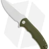 CIVIVI Praxis Flipper Liner Lock Knife OD Green G-10 (3.75" Satin) C803A