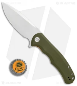 CIVIVI Praxis Flipper Liner Lock Knife OD Green G-10 (3.75" Satin) C803A 7 CIVIVI Praxis Flipper Liner Lock Knife OD Green G-10 (3.75" Satin) C803A -Civivi Knives Store Civivi Praxis OD Green G10 satin BHQ 87970 er bottlecap